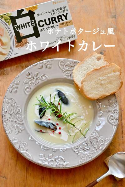 ポテトポタージュ風ホワイトカレー