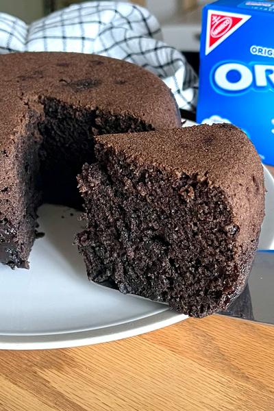 材料3つ！炊飯器でオレオケーキ作り方！