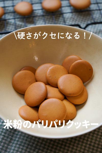 硬さがクセになる！材料３つでパリパリクッキー