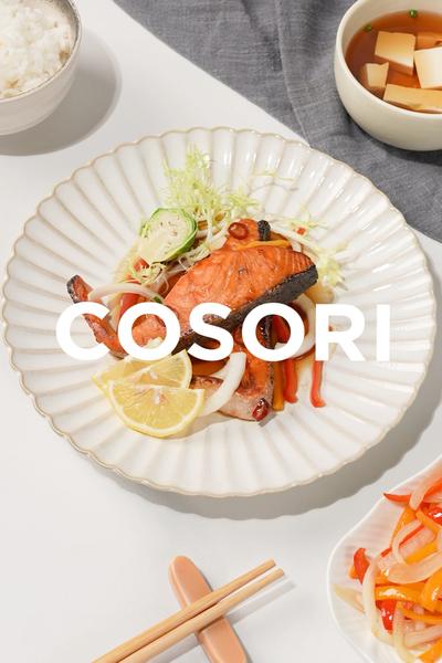 COSORIノンフライヤーレシピ、鮭の南蛮漬け