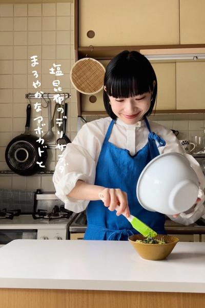 まろやかなアボカドと塩昆布のデリサラダ🦭🥑