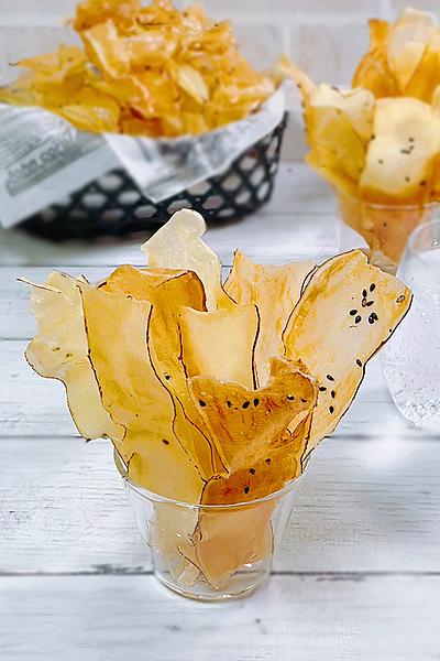 材料2つ！さつまチップス
