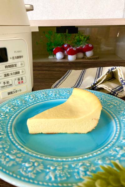 下手でも旨いチーズケーキ