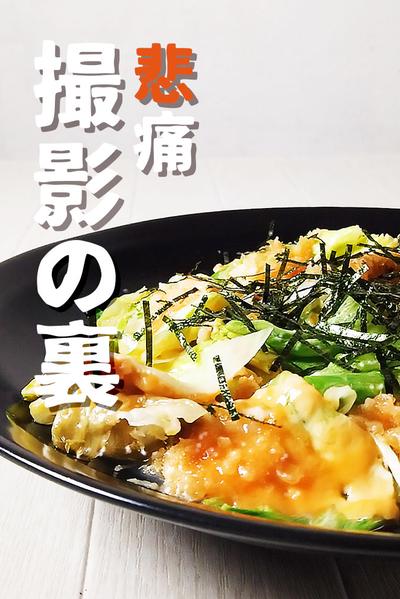 貧乏めし動画撮影の裏側
注意散漫、不器用主婦