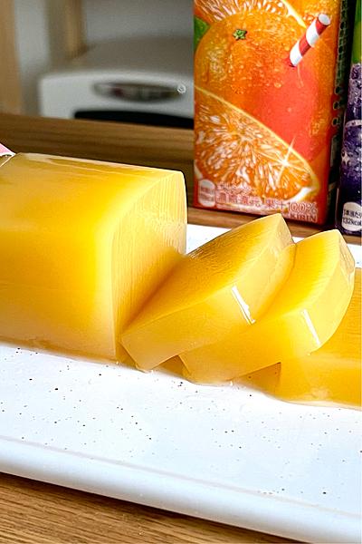 材料2つ！パックそのままフルーツゼリーの作り方 