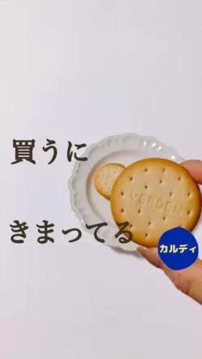 こんな味を見つけた！豆乳ビスケット プリン味🍮