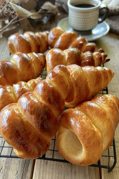 \おやつに/【コロネ】