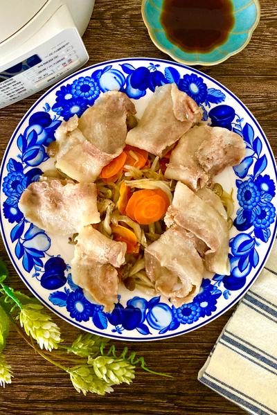 野菜もりもり豚しゃぶ蒸し