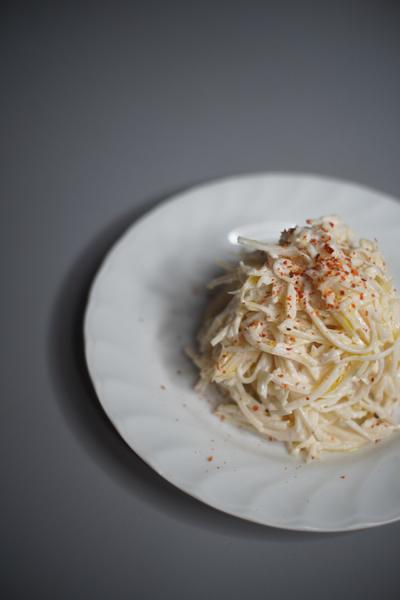 新食感で箸が進むアンチョビポテサラ