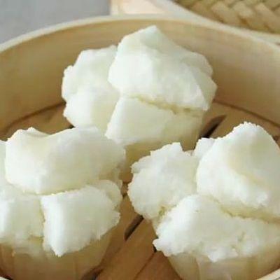 米粉で作るミルク蒸しパン