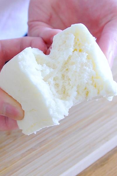 レンジで3分！材料3つで米粉蒸しパン作り方！