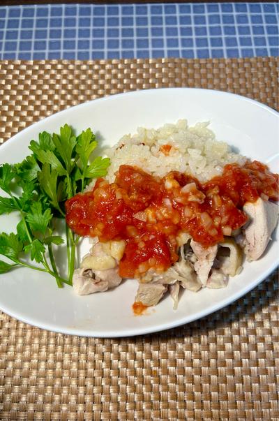 イタリア風　カオマンガイ