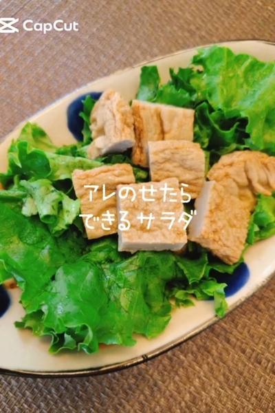 じゃこ天サラダ