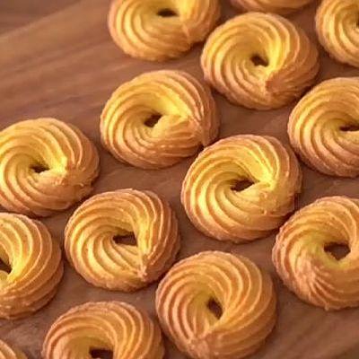 かぼちゃの絞り出しクッキー🎃