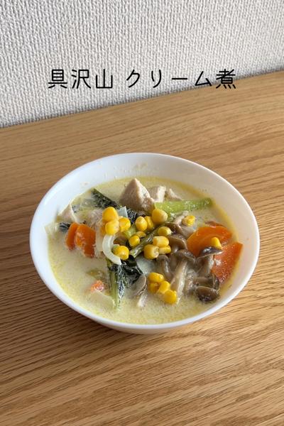 具沢山 クリーム煮