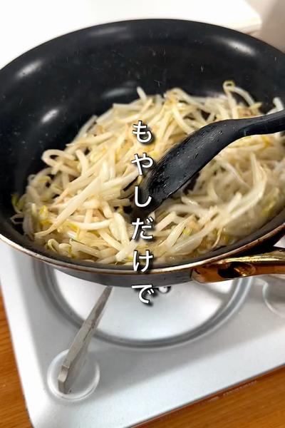 ・最強のコスパ飯！もやしだけあんかけ丼