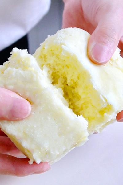 材料3つ！パックそのまま蒸しパン作り方！