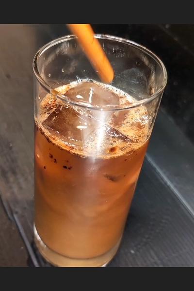 オレンジコーヒーラテ