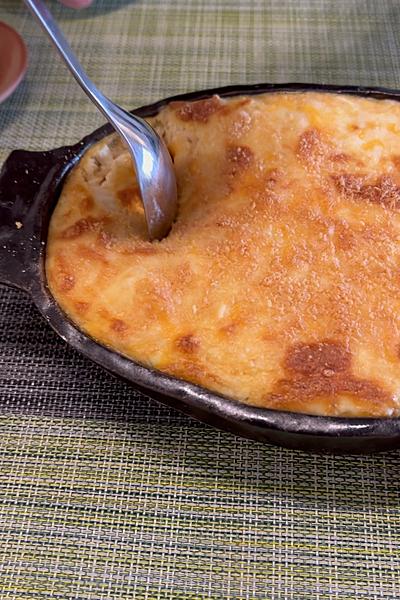 グルテンフリー明太山芋グラタン