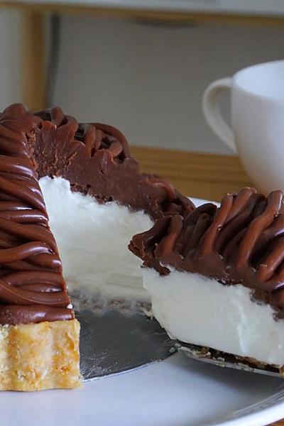 たっぷりクリームの生チョコタルト作り方