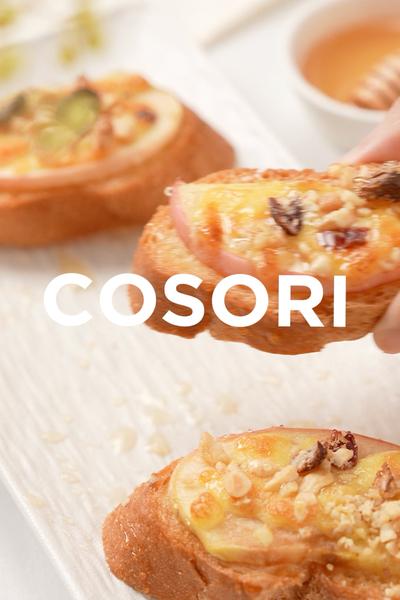 ノンフライヤーレシピ、リンゴ入りタルティーヌ！