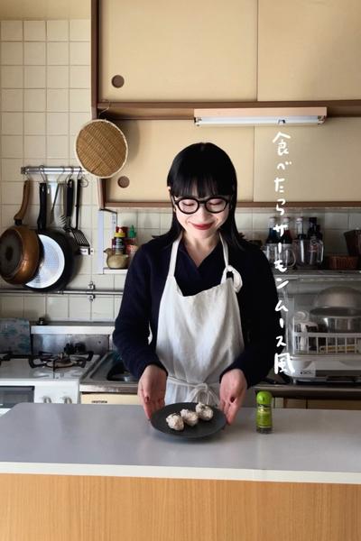 食べたらサーモンムース風🦭🐟