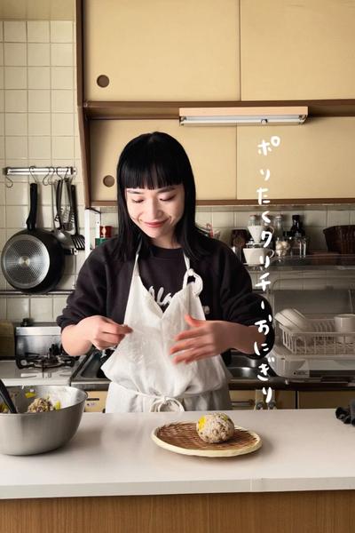 ポりたくクリチーおにぎり🦭🍙