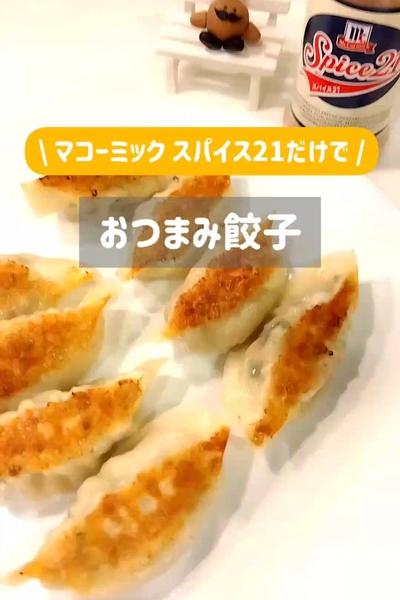 マコーミック スパイス21でおつまみ餃子🥟