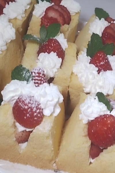 シフォンケーキ〜シフォンサンドの作り方