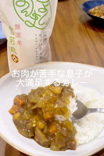 ひよこ豆カレー