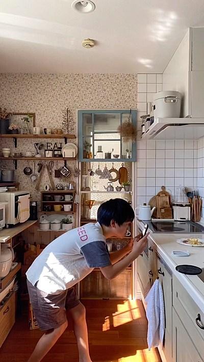 \ 末っ子のゼリー作り /