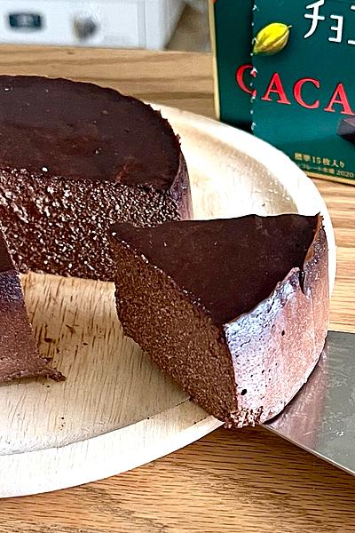 材料４つ！豆腐でチョコレートケーキ作り方！