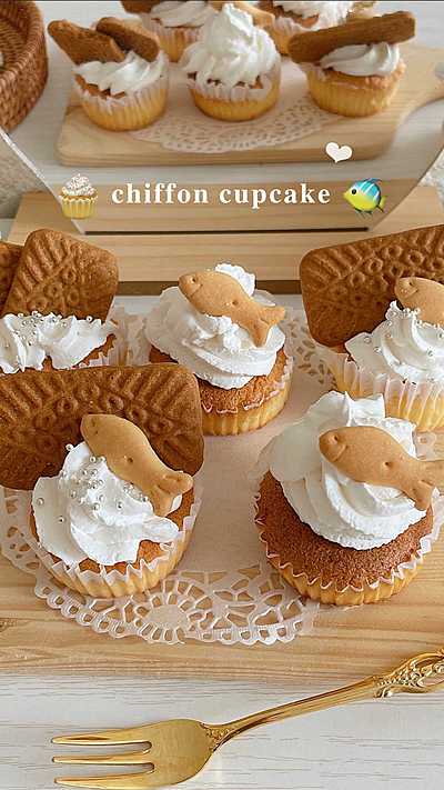 シフォンカップケーキ🧁♡