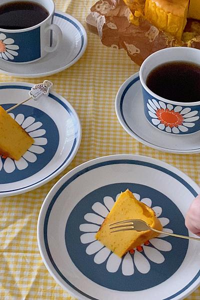 かぼちゃのバスク風チーズケーキ🎃