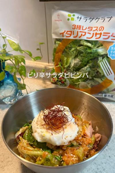 ピリ辛サラダビビンバ