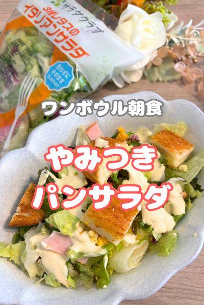 やみつきパンサラダ