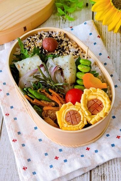 4品同時調理で楽々！夏弁当