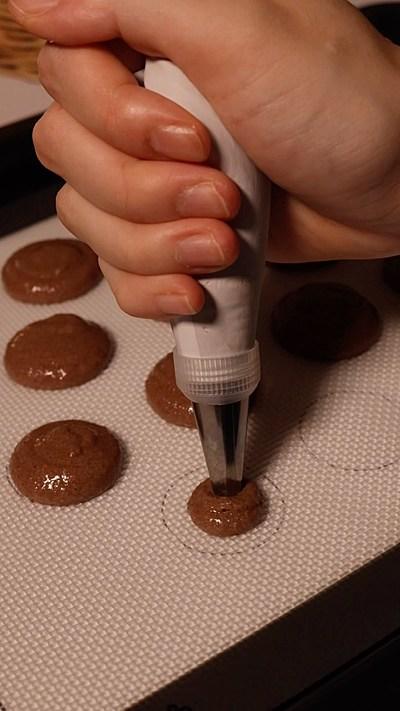 【recipe】ショコラマカロン🍫✨