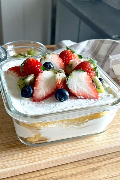 レンジで3分！材料4つでスコップケーキ作り方！