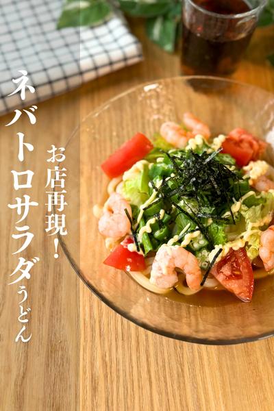お店再現！ネバトロサラダうどん