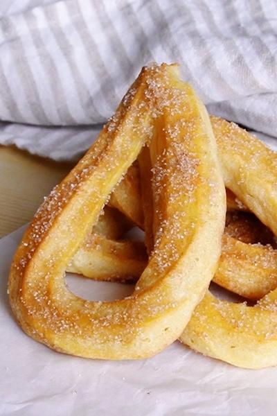 揚げない！材料2つでチュロス作り方！