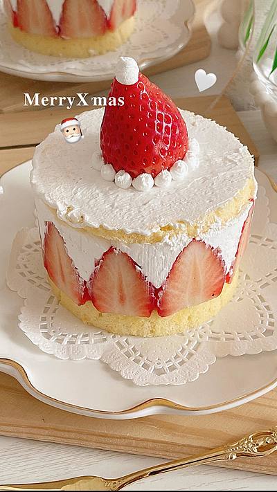 サンタさんミニケーキ