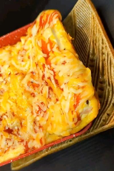 ふわとろ豆腐ピザ