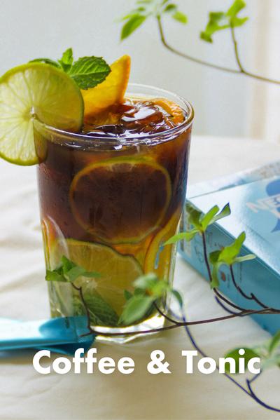 モヒート風🌿柑橘かおるコーヒートニック