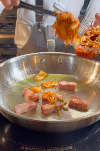 キムチベーコンクリーム