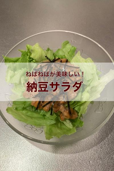 納豆サラダ