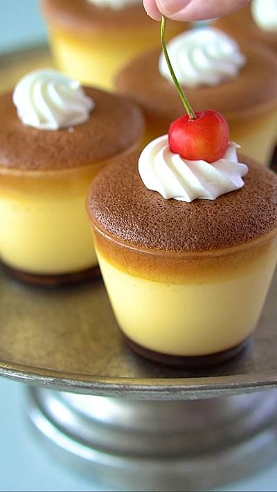 蜂蜜かすてらプリンケーキ🐝