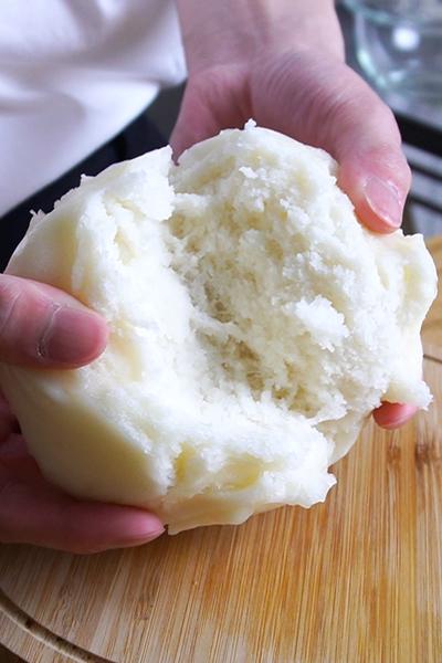 材料3つ！炊飯器で米粉蒸しパン作り方✨