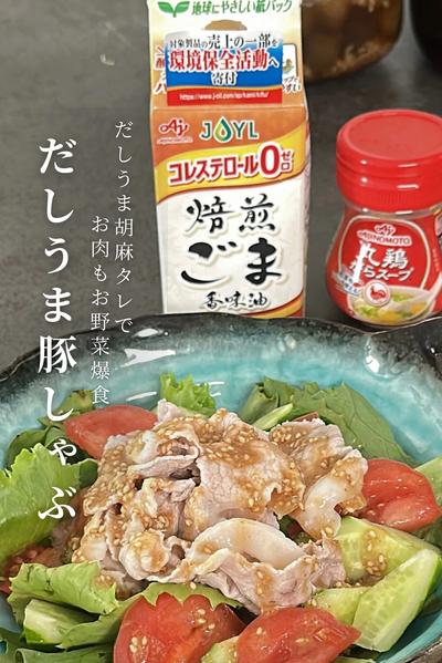 だしうま豚しゃぶサラダ