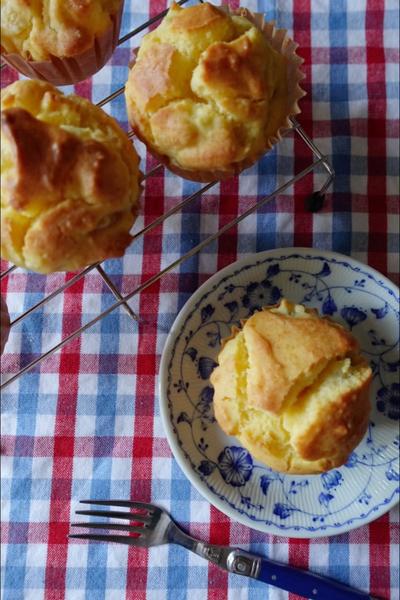 じゅわっと桃とココナッツの米粉マフィン🦭🍑🧁🥥